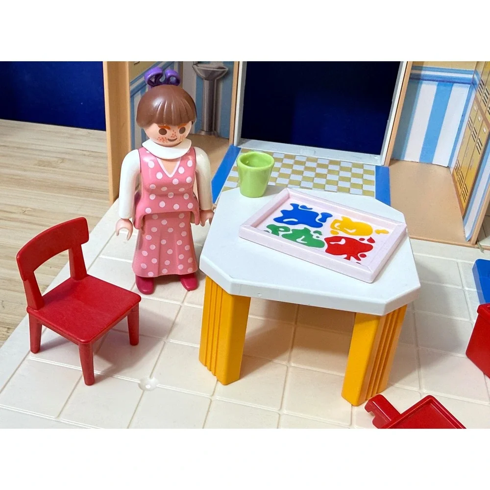 Playmobil School House 4324 Classroom Playset with Figures and Accessories